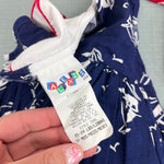 Load image into Gallery viewer, Vintage Alexis Navy Blue Sailboat Boat Dress 12 Months USA
