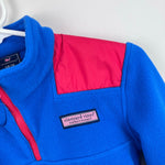 Load image into Gallery viewer, Vineyard Vines Blue Red Fleece Shep Shirt S 8-10
