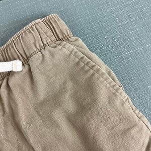 J. Crew Boys Drawstring Twill Dock Short Khaki 5T