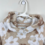 Load image into Gallery viewer, Abercrombie Kids Floral Sherpa Fleece Pullover Hoodie 11/12

