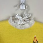 Load image into Gallery viewer, Vintage Yellow Clown Knit Coverall Overall
