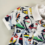 Load image into Gallery viewer, Ralph Lauren Beach Shortall Romper 24 Months
