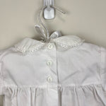 Load image into Gallery viewer, Sarah Louise England Hand Smocked White Bubble Newborn NWT
