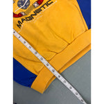 Load image into Gallery viewer, Vintage Lego Kids Wear Yellow Blue Magnetic Space Sweatshirt 3-4
