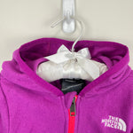 Load image into Gallery viewer, The North Face Girls Glacier Full Zip Hoodie Fleece Jacket 18-24 Months
