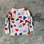 Load image into Gallery viewer, Hanna Andersson Loved Heart Print Pajamas 90 cm 3T
