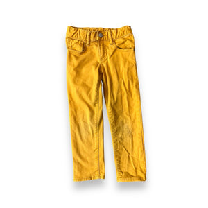 Gap Boys Golden Yellow Slim Fit Jeans Pants 5T