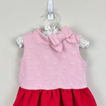 Load image into Gallery viewer, Janie and Jack Colorblocked Quilted Heart Dress 2T
