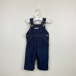 Load image into Gallery viewer, Vintage Healthtex Blue Jean Overalls 12 Months USA
