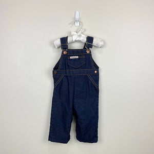 Vintage Healthtex Blue Jean Overalls 12 Months USA