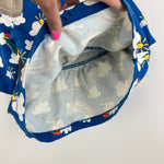 Load image into Gallery viewer, Hanna Andersson Baby Printed French Terry Dress Blue Rain or Shine 60 cm 3-6 Months
