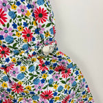 Load image into Gallery viewer, Mini Boden Printed Short Sleeve Playsuit Multi Floral 9-10
