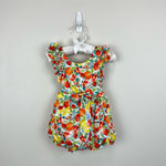 Load image into Gallery viewer, Luli &amp; Me Ruffle Fruit Sun Suit Romper 18 Months
