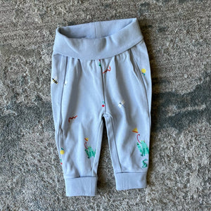 Joules Byron Blue Frog Trouser Set 3-6 Months NWT