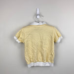 Load image into Gallery viewer, Vintage Healthtex Yellow Striped Flower Shirt 4T USA
