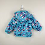 Load image into Gallery viewer, Columbia Mini Pxel Grabber Fleece Lined Wind Jacket Blue Unicorn 6-12 Months

