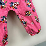 Load image into Gallery viewer, Mini Boden Pink Floral Corduroy Jumpsuit Overalls 12-18 Months
