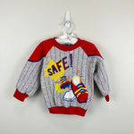 Load image into Gallery viewer, Vintage Me and the Gang Baseball Sweatsuit 3T 4T
