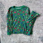 Load image into Gallery viewer, Hanna Andersson Christmas Tree Ornament Long John Pajamas 130 cm 8
