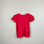 Load image into Gallery viewer, Mini Boden Short Sleeve Pointelle Top Pink 9-10 Years
