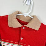 Load image into Gallery viewer, Vintage Red &amp; Ran Short Sleeve Polo Shirt
