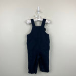 Load image into Gallery viewer, Disney Parks Mickey's Garage Navy Blue Overalls 18 Months
