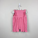 Load image into Gallery viewer, Kissy Kissy "Kissy Love" Pink Ruffle Short Playsuit Romper 12-18 Months
