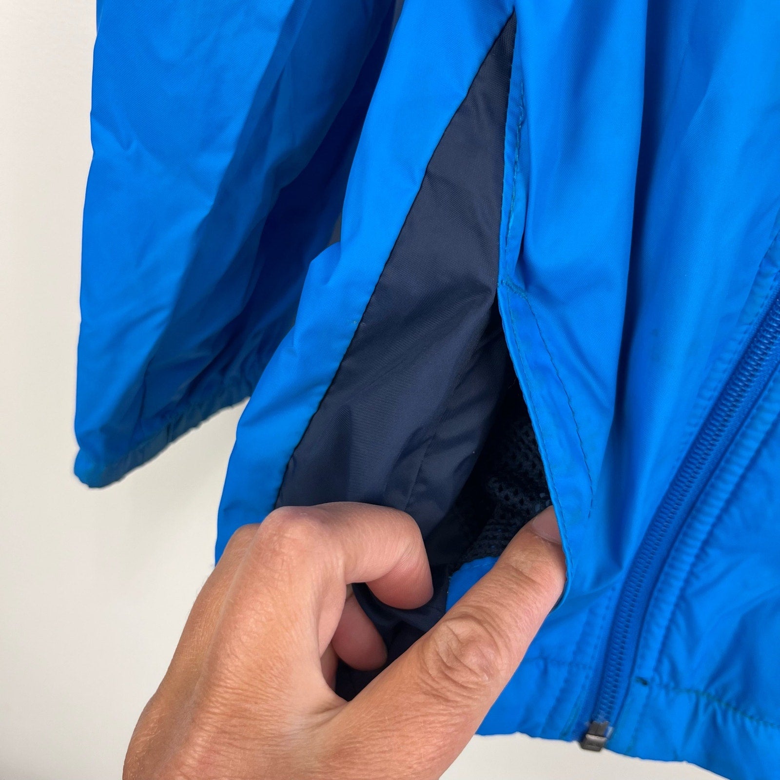 Columbia Boys Blue Windbreaker Jacket 3T