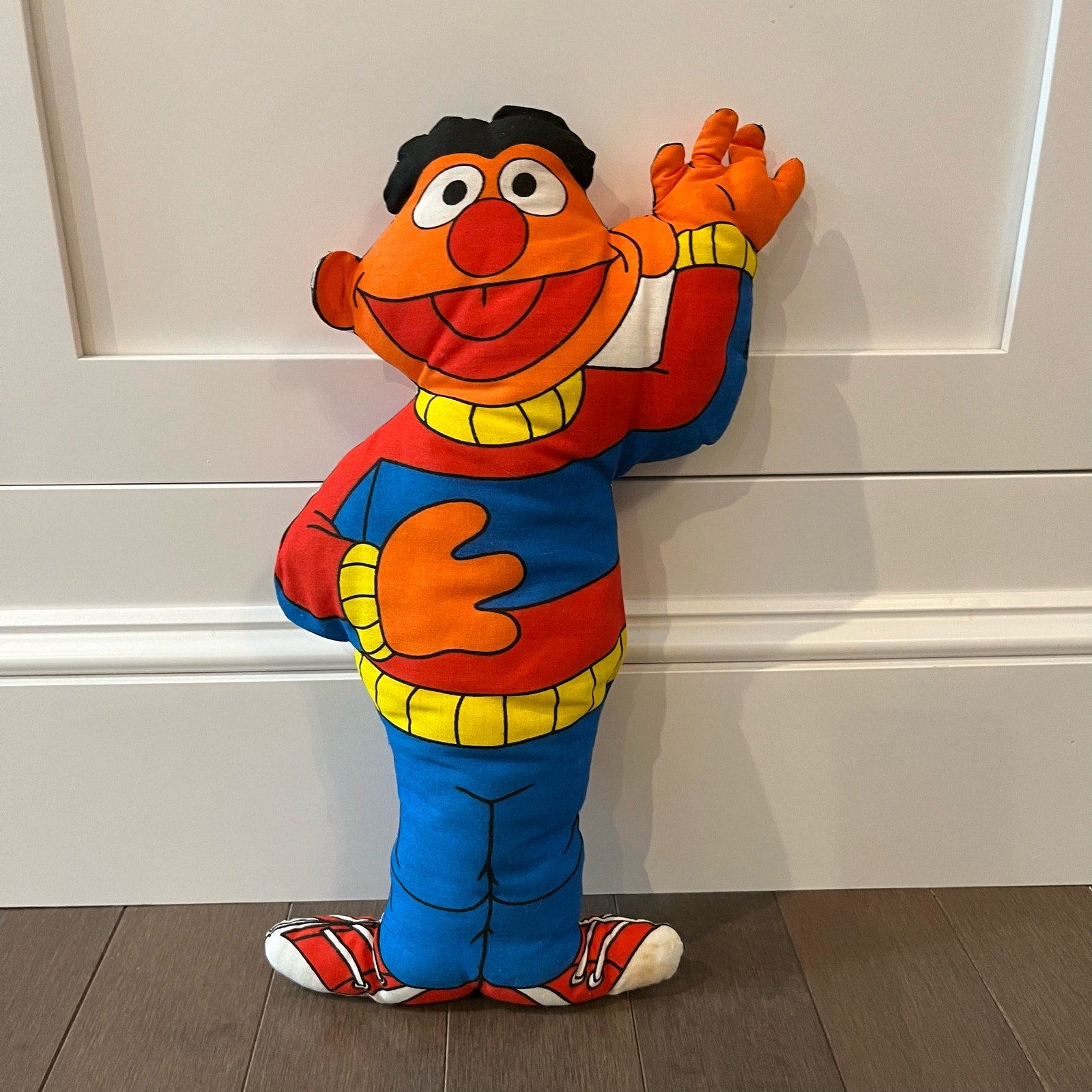 Vintage Sesame Street Ernie Pillow Toy