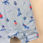Load image into Gallery viewer, Janie and Jack Baby Recycled Nautical Dog Rash Guard Swimsuit 3-6 Months
