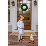 Load image into Gallery viewer, The Beaufort Bonnet Company Peter Pan Collar Onesie 6-12 Months
