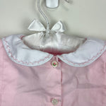Load image into Gallery viewer, The Proper Peony Hand Embroidered Big Sister Dress Pink 3T
