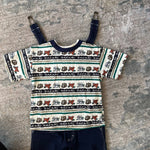 Load image into Gallery viewer, Vintage In Design Kids Blue Jean Safari Overalls Set 4T
