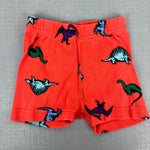 Load image into Gallery viewer, Hanna Andersson Orange Dinosaur Short John Pajamas 90 cm 3T
