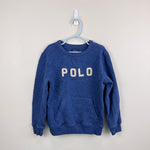 Load image into Gallery viewer, Polo Ralph Lauren Boys Logo Fleece Sweatshirt Blue 7
