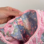 Load image into Gallery viewer, Vintage Pink Blue Floral Sleeveless Dress Toddler Girl
