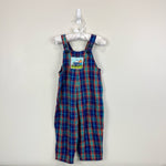 Load image into Gallery viewer, Vintage Mulberry Bush Plaid Farm Overalls 18 Months USA
