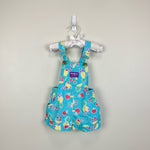 Load image into Gallery viewer, Vintage OshKosh B'gosh Fruit Shortalls 2T USA
