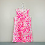 Load image into Gallery viewer, Lilly Pulitzer Girls Mini Mila Shift Dress Coral Reef Beside the Point 14
