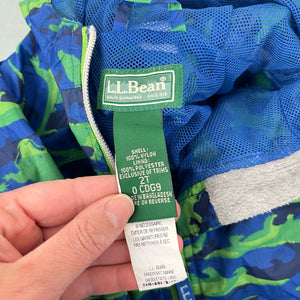 L.L. Bean Kids Discovery Rain Jacket 2T