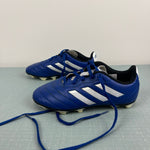 Load image into Gallery viewer, Adidas Kids' Goletto FG Soccer Cleats Blue White 1

