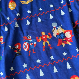 Hanna Andersson Marvel Avengers Holiday Pajamas 140 cm 10 NWT