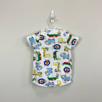 Load image into Gallery viewer, Vintage Carter's Wild Zoo Animal Romper 0-3 Months
