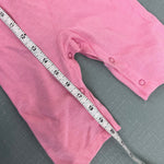 Load image into Gallery viewer, Vintage Carter's Pink Ruffle Lace Coverall Romper 9 Months USA
