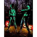 Load image into Gallery viewer, Mini Boden Halloween Skeleton Jogger Smoke Grey 6
