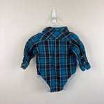 Load image into Gallery viewer, Me &amp; Henry Corduroy Overalls and Plaid Bodysuits Bundle 9-12 Months
