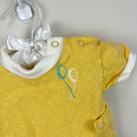 Load image into Gallery viewer, Vintage Carter&#39;s Yellow Balloon Romper 6 Months
