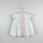 Load image into Gallery viewer, Vintage Nannette Embroidered Chicken Dress Baby Girl USA
