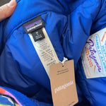 Load image into Gallery viewer, Patagonia Kids' Powder Town Ski Snow Pants Frontera Passage Blue M NWT
