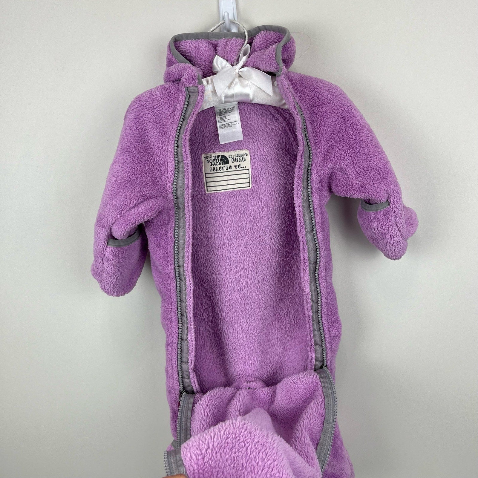 The North Face Infant Buttery Fleece Bunting Gelato Purple 3-6 Months